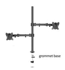 400mm DL-T902-240 Desktop Stand Full Motion 360 Degree steel Monitor Holder 10"-27" clamp base Monitor Mount Arm Load 12kg