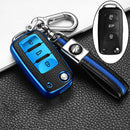 Leather+TPU Car Key Cover Case For Volkswagen VW POLO Tiguan Passat B5 B6 B7 Golf EOS Scirocco Jetta MK6 Octavia Accessories