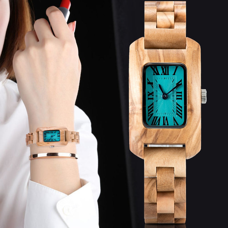 BOBO BIRD Wood Watches for Women Bamboo Zebra часы женские uhren damen Quartz Ladies FaWatches zegarek damski in Wood Box