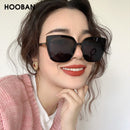 HOOBAN Brand Designer Cateye Women Sunglasses Retro Oversized Women's Sun Glasses Luxury Square Spectacles UV400