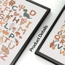 Sunshine Love Number Letter ABC Wall Art Canvas Painting Nordic Posters And Prints Wall Pictures For Kids Room Bedroom Decor