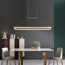 Luces colgantes minimalistas de oro/café para comedor, cocina, lámpara colgante, lámpara nórdica, lámpara colgante de AC85-265V, accesorios de iluminación