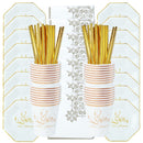 Ramadan Decoration eid mubarak Disposable Tableware Paper Plate Cup Islamic Muslim Party Eid al-fitr Ramadan Mubarak Supplies