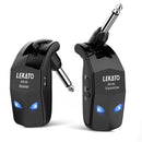 Lekato Wireless Guitar System 2,4 GHz Gitarren-Sender-Empfänger für E-Gitarren-Funksender, eingebaut, wiederaufladbar