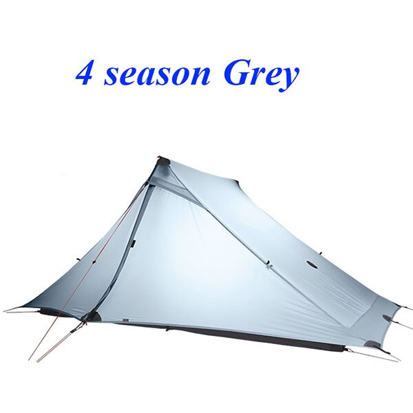 3F Lanshan 2 Pro Just 915 Grams 2 Side 20D Silnylon LightWeight  2 Person No-See-Um 3 And 4 Season Backpacking Camping Tent