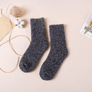 Winter Men's Super Thick Warm High Quality Harajuku Retro Snow Casual Antifreeze Wool Socks 3 Pair