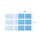 (Pack of 10 sheets) Kindmax Healthcare Spiral Cross Kinesiology Tape Physical Therapy Cross Tape for Pain Relief