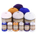 (300g/lot) 6+6 Worsted Cashmere Wool For Knitting Hand Yarn Erdos Machine Knitting Cashmere Knitting Weaving Yarn Free Needles