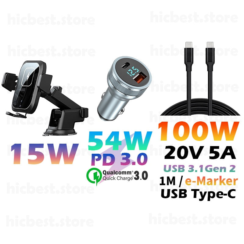 15W Wireless Car Charger Handyhalter für iPhone Wireless Charging Auto Induktionsladegerät Halterung für iPhone 12 SE 11 8 Samsung S20