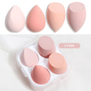 Makeup Sponge Professional Cosmetic Puff Multiple sizes For Foundation Concealer Cream Make Up Soft 2-8pcs Sponge Puff Wholesale