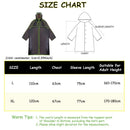 New Design Multi-functional Quality Waterproof Reusable Long Hooded Bicycle Women Raincoat Men Motorcycle Trench Coat