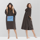 2021 heißer Verkauf heißer Verkauf wasserdichter Hoodie-Poncho-Neoprenanzug mit Mikrofaser-Frottee-Futter