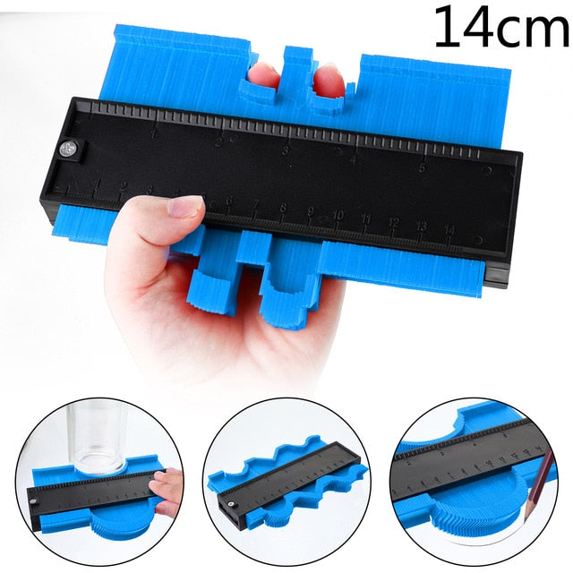 Onnfang Copy Gauge Contour Gauge Duplicator Contour Scale Template Wood Marking Tools Tiling Measuring Ruler Bulk price