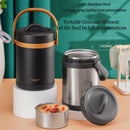 Pinkah 2L Adult Business Bento Box Lebensmittelbehälter für Kinder Tragbare Picknick Schule Edelstahl Wärmeerhaltung Brotdose