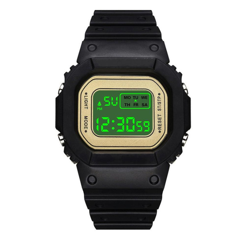 Luxury Women's Watches Fashion Sport Clock Stop Watch Waterproof LED Digital Electronic Watch for Women Female 2022 Reloj Mujer
