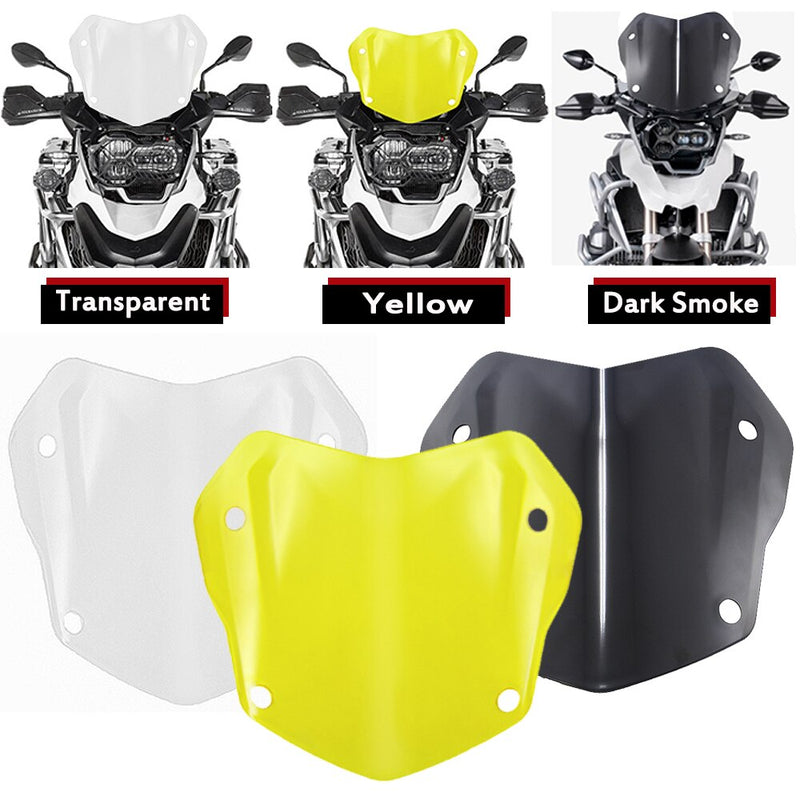 Windshield For BMW R1200GS R1250GS Adventure 2013-2021 2022 R1200 GS R1250 Motorcycle Sport Windscreen Wind Deflector Protector