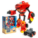 Heißer Verkauf Anime Figur Blaze Monster Machines Cartoon Kunststoff/Legierung Verformter Auto Modell Actionfiguren Spielzeug Kinder Geburtstagsgeschenke