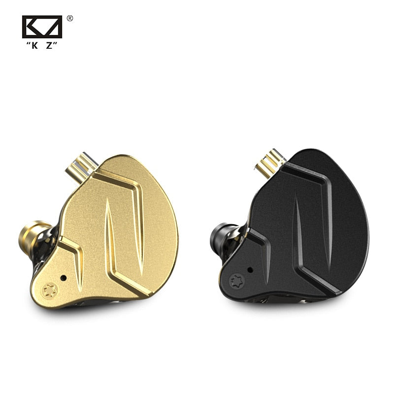 KZ ZSN Pro X In-Ear-Kopfhörer Hybrid-Technologie 1BA + 1DD HIFI-Bass-Metall-Ohrhörer Sport-Headset-Monitor mit Geräuschunterdrückung