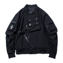 11 BYBB'S DARK Baseball Jacken Mantel Herren Cargo Bomber Mantel Streetwear Multi Pockets Taktische Funktion Harajuku Windbreaker Herren