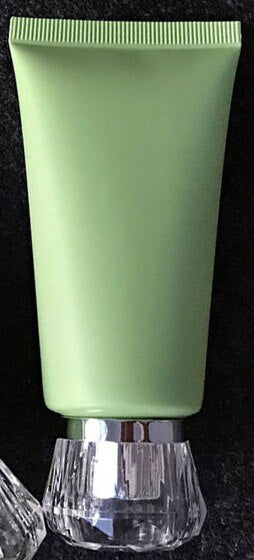 50 ml Frost Plastic Soft Bottle Matte Green 50 g Kosmetikcreme Gesichtsreiniger Behälter Zahnpasta Lotion Tube Kostenloser Versand