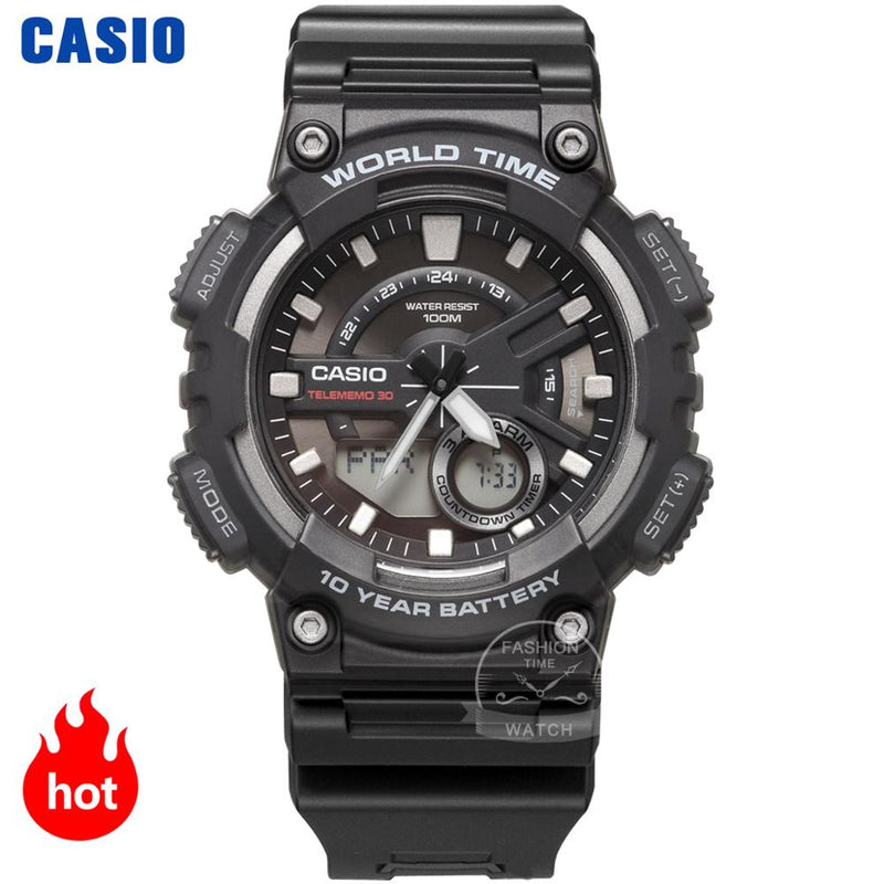 Casio uhr verkauf uhr männer top luxus set LED militär digitaluhr sport 100m Wasserdichte quarz herrenuhr relogio masculino