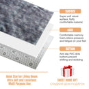 Geometric Carpet for Living Room Velvet Rug Kids Bedroom Bedside Rugs Soft Square Fluffy Carpets Home Sofa Table Decor Mat