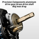 GBC200 155g UltraLight BFS Baitcasting Fishing Reel Left Right Hand Double Metal Spool Fishing Bait Casting Reel for UL Fishing