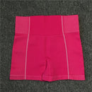 Conjunto de Yoga para mujer, traje deportivo sin mangas, ropa de entrenamiento para gimnasio, Sujetador deportivo para Fitness, pantalones cortos de cintura alta, ropa deportiva de 2 piezas sin costuras Utra