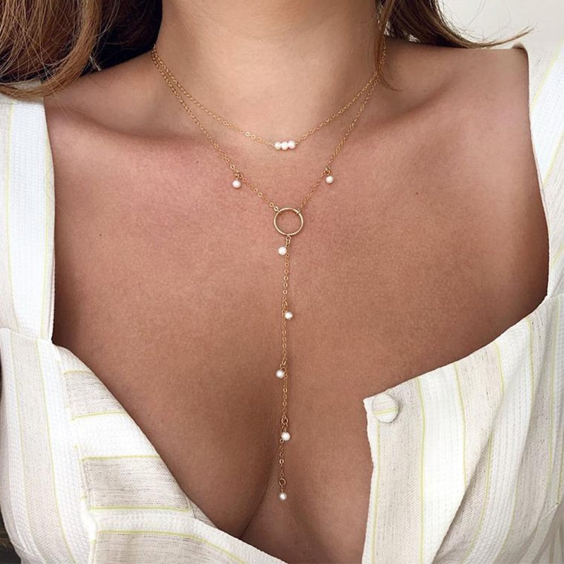 2021 Dünne Schlangenkette Halskette Für Frauen Mode Kragen Gold Halsband Halsketten Party Zubehör Minimalistischen Schmuck