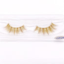 Xinemilin BLONDE 3D mink fake lashes wholesale natural individual brown false eyelashes makeup 15 25mm lash extension supplies