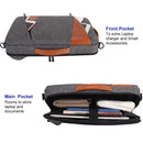 Funda multiusos para portátil DOMISO con asa para 14 "15,6" 17 "pulgadas bolsa para portátil a prueba de golpes bolsa impermeable para ordenador