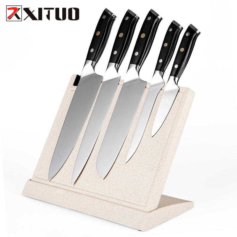 XITUO Multifunction Magnetic Knife Holder Powerful Magnet Universal Knife Rack Home Kitchen Knives Set Practical Storage Tool