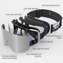 COPOZZ OTG Magnetic Ski Goggle Snowboard Mask For Men Women Personalized Eyewear Cylindrical UV400 Protection Snow Glasses Adult