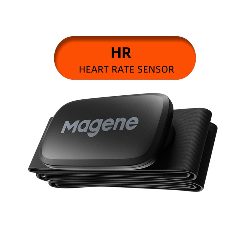 Cycling Magene Mover H64 S3+ ANT+ USB C406 Dual Mode Speed Cadence Sensor Heart Rate Monitor Bicycle Computer Bike Garmin XOSS