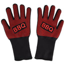 2 uds guantes ignífugos barbacoa Kevlar 500 grados barbacoa ignífugo guantes de horno ignífugos para aislamiento térmico horno microondas