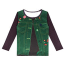 2020 Halloween Costumes for Kids Zombies 2 Lacey Zoey Cosplay Performance Suit Tops+skirt Carnival Party Clothing Sets for Girls