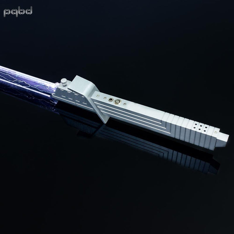 pqbd Lightsaber FOC Darksaber Tarre Vizsla Luminous Sword Mandalorian Blade Custom Laser Saber Flashlight FX Force Cosplay Gifts