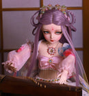 doll bjd 60cm gifts for girl violet hair full set Doll Change Eyes DIY Doll Best Valentine&