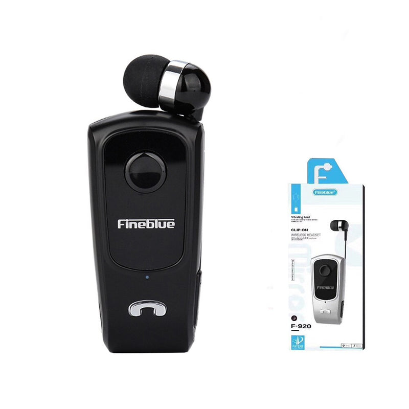 Fineblue F920 Kopfhörer, kabellos, Bluetooth-kompatibles Mini-Clip-Headset, Rauschunterdrückungsreduzierung, Ohrhörer, Hifi-Mikrofon, F980, F990