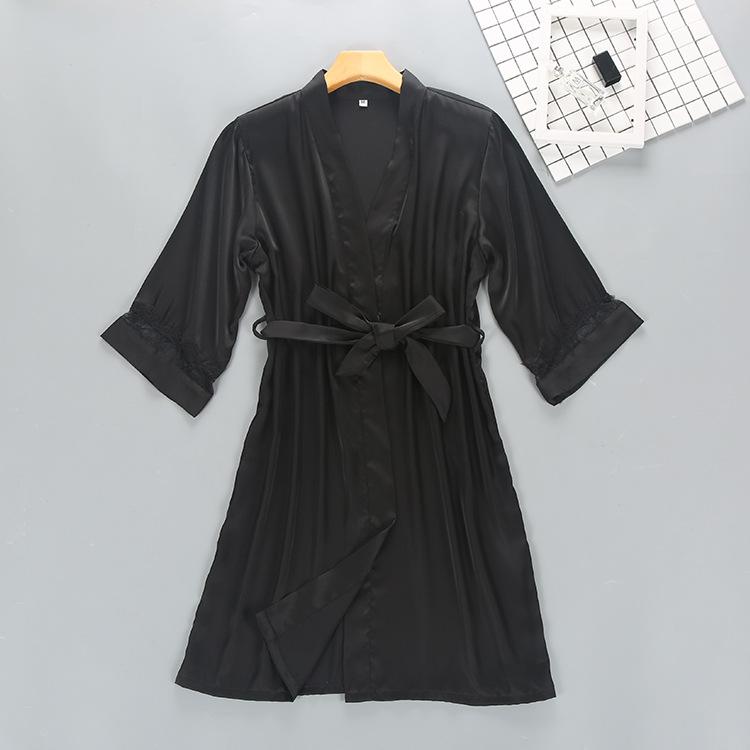 Sexy Womens Night Robe Strap Top Pajamas Suit Summer Two Piec Sleepwear Sets Casual Home Wear Nightwear Sleep Kimono Bath Gown