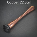 Bar Cocktail Muddler Mojito Stainless Steel Bar Mixer Barware Mojito Cocktail DIY Drink Fruit Muddler Crushed