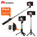 Huawei 3 en 1 Wireless Bluetooth Selfie Stick para iPhone Android Plegable Handheld Monopod Obturador Remoto Extensible Mini Trípode