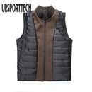 Winter Warm Wollmischung Mantel Herren Dicke Mäntel Topcoat Herren Einreiher Jacken Und Mäntel Mit Verstellbarer Weste Herrenmantel
