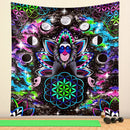 Animal sagrado colgante de pared brujería Hippie decoración Bohemia tapiz de Mandala estera de yoga dormitorio decoración del hogar colchón
