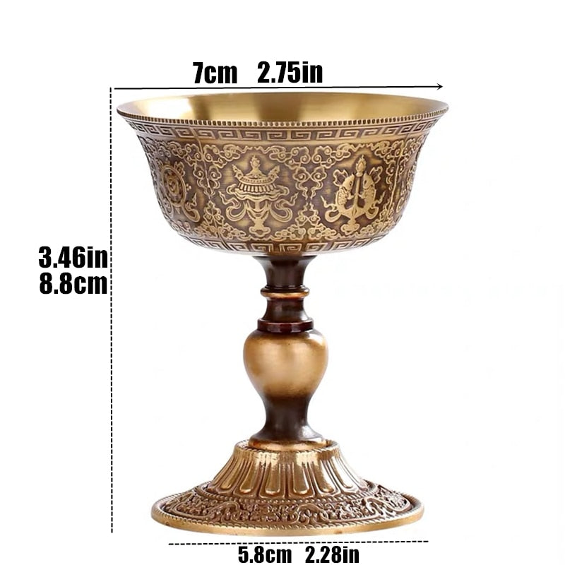 Hand Embossed Brass Type Candle Cup Collection Romantic Flower Golden Candlestick Wedding Bar Dinner Home Table Decoration