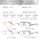 BCLEAR Classic Fashion Alloy Men Optical Frame High Quality Double Bridge Male Spectacle Eyeglasses Frames Big Face Eyewear Hot