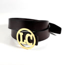 Damengürtel Mode Luxus Personalisierter Logo Gürtel Unisex Benutzerdefiniertes Alphabet Eingerahmter Name Goldschnalle Besonderes Geschenk Für Freunde