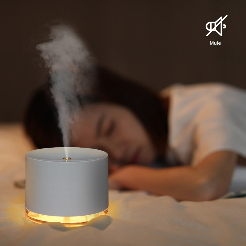 Portable Air Humidifier Wireless 2000mAh Usb Rechargeable Electric Humidifiers Diffuser Cool Mist Maker Night Lamp For Home