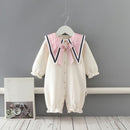 Winter Infant Baby Girls Rompers Suit Newborn Toddler Thick Girls Clothing Children Rompers 0-2Y