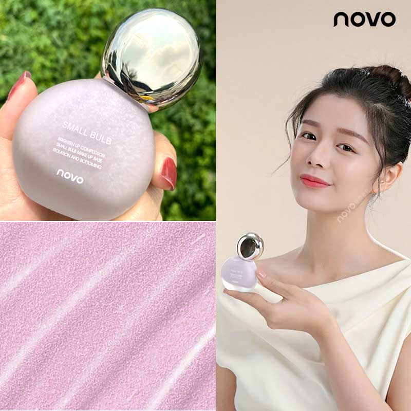 Light Bulb Brighten up Complexion Makeup Base Isolation Full Coverage Lasting Natural Waterproof Moisturizing Facial Cosmetics